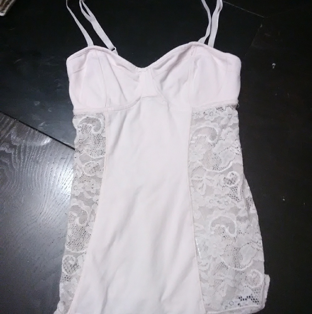 Lingerie with built in bra